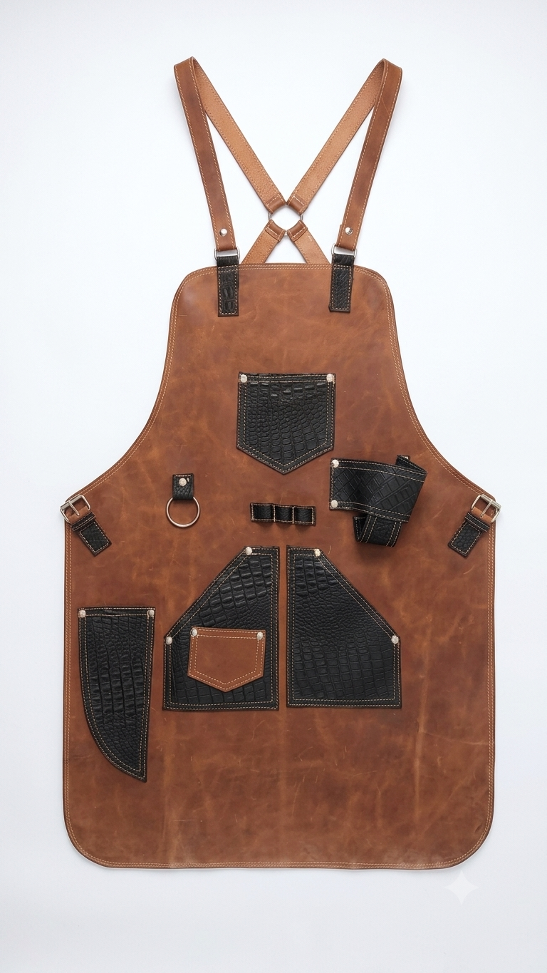 Mandil cuello de toro